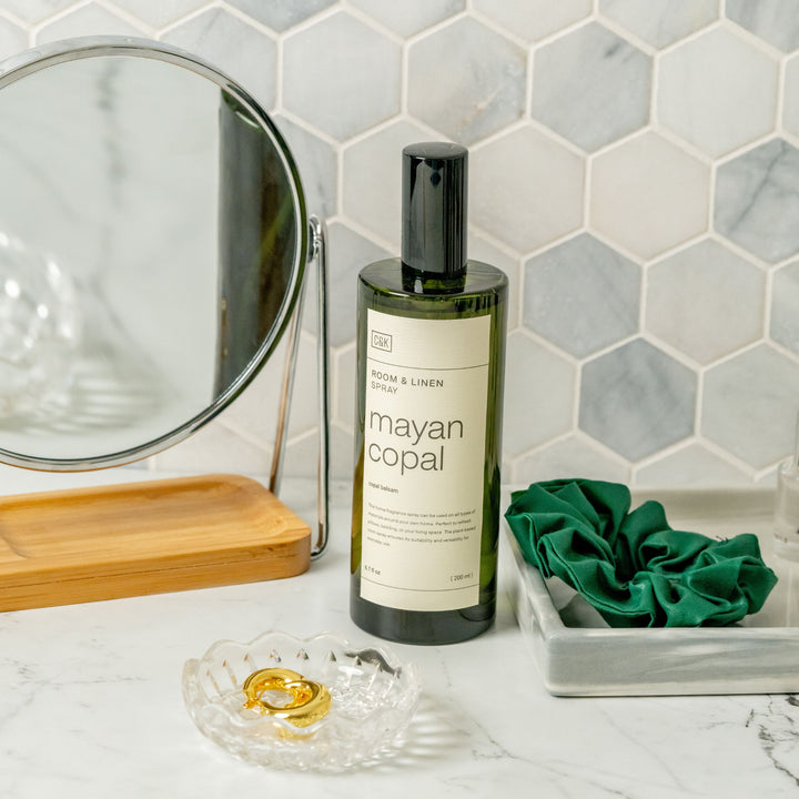 Green Glass Room Spray