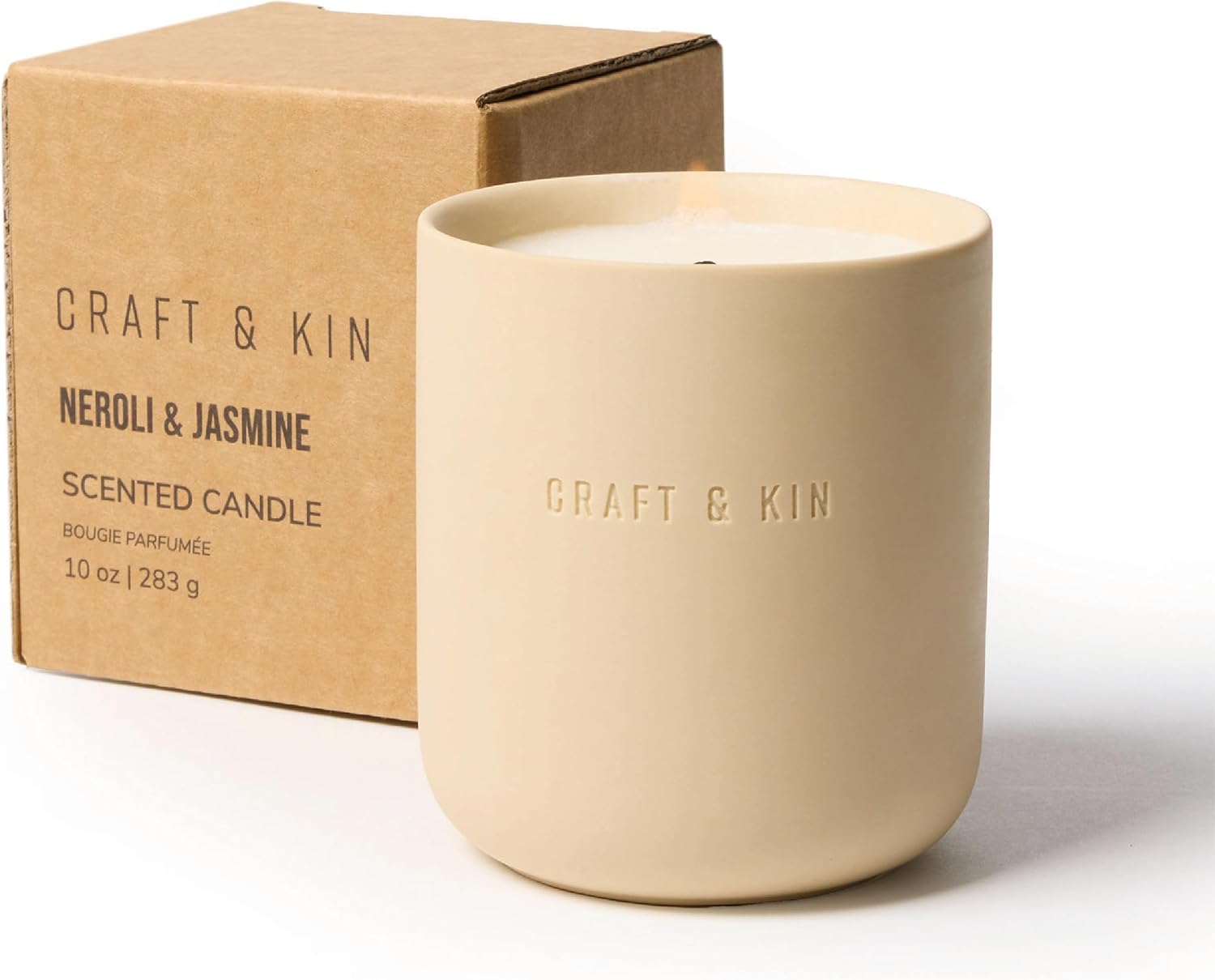 Neroli & Jasmine Earthenware Soy Candle | Craft & Kin
