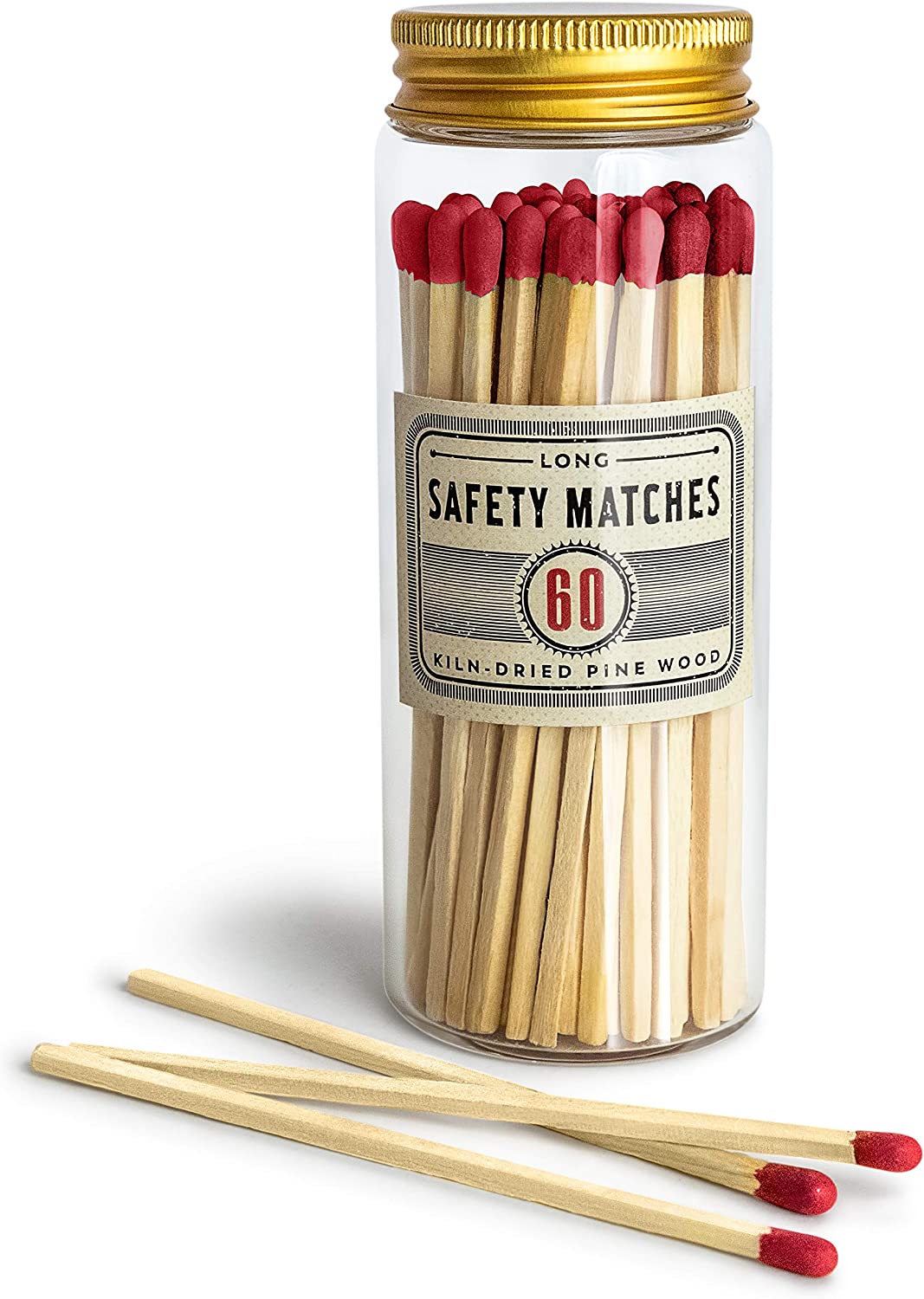 Long Matchsticks for Candles - 60 Count