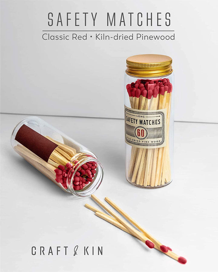 Long Matchsticks for Candles - 60 Count