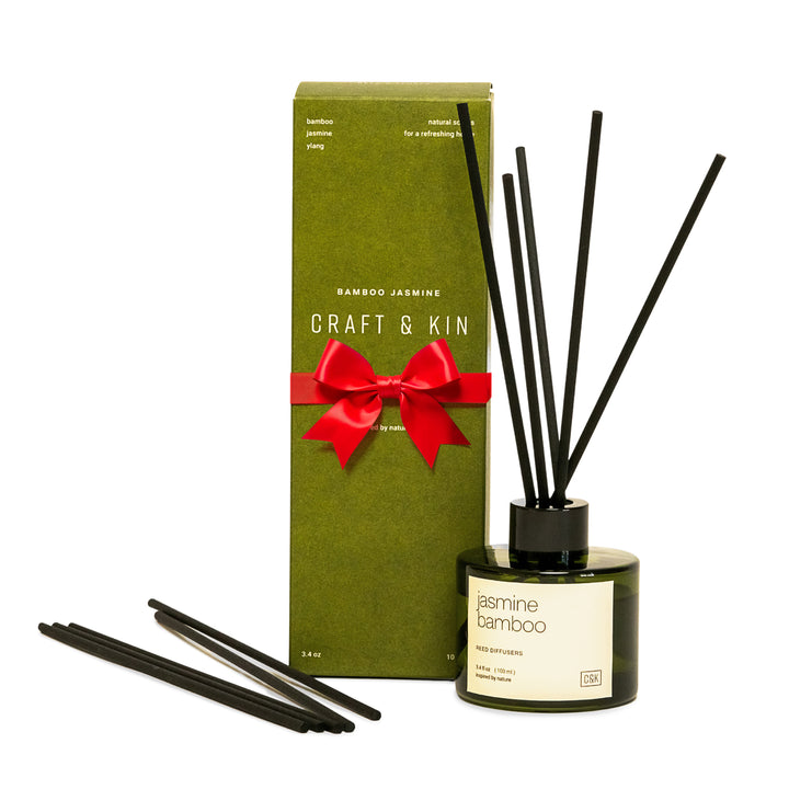 Green Glass Reed Diffuser