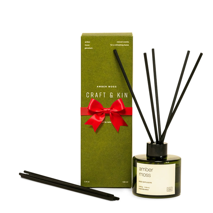 Green Glass Reed Diffuser