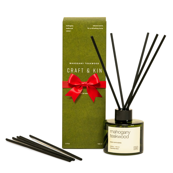 Green Glass Reed Diffuser