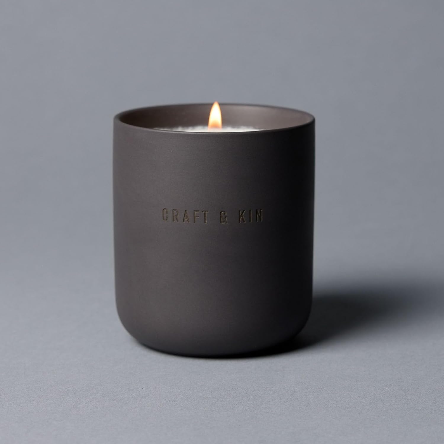 Kin Candle Santal Woods Earthenware Soy Candle | Craft & Kin