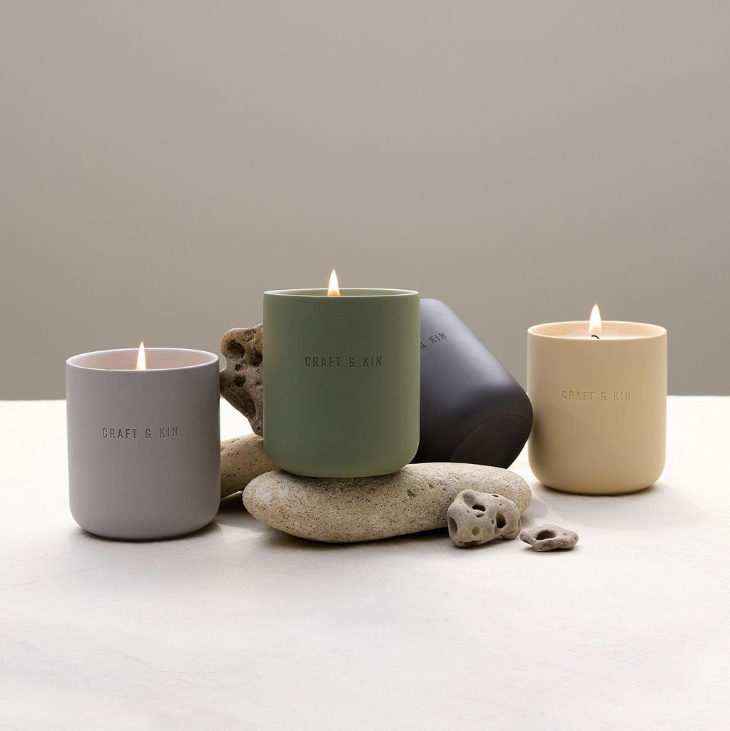 Discovery Earthenware Soy Candle Collection Set | Craft & Kin