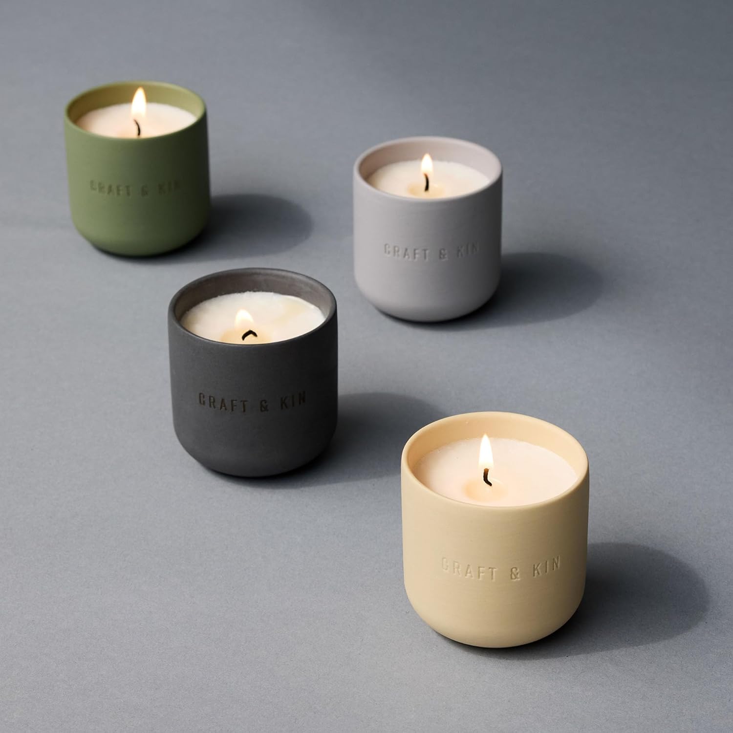 Discovery Earthenware Soy Candle Collection Set | Craft & Kin