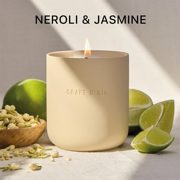 Earthenware Candle - Neroli & Jasmine