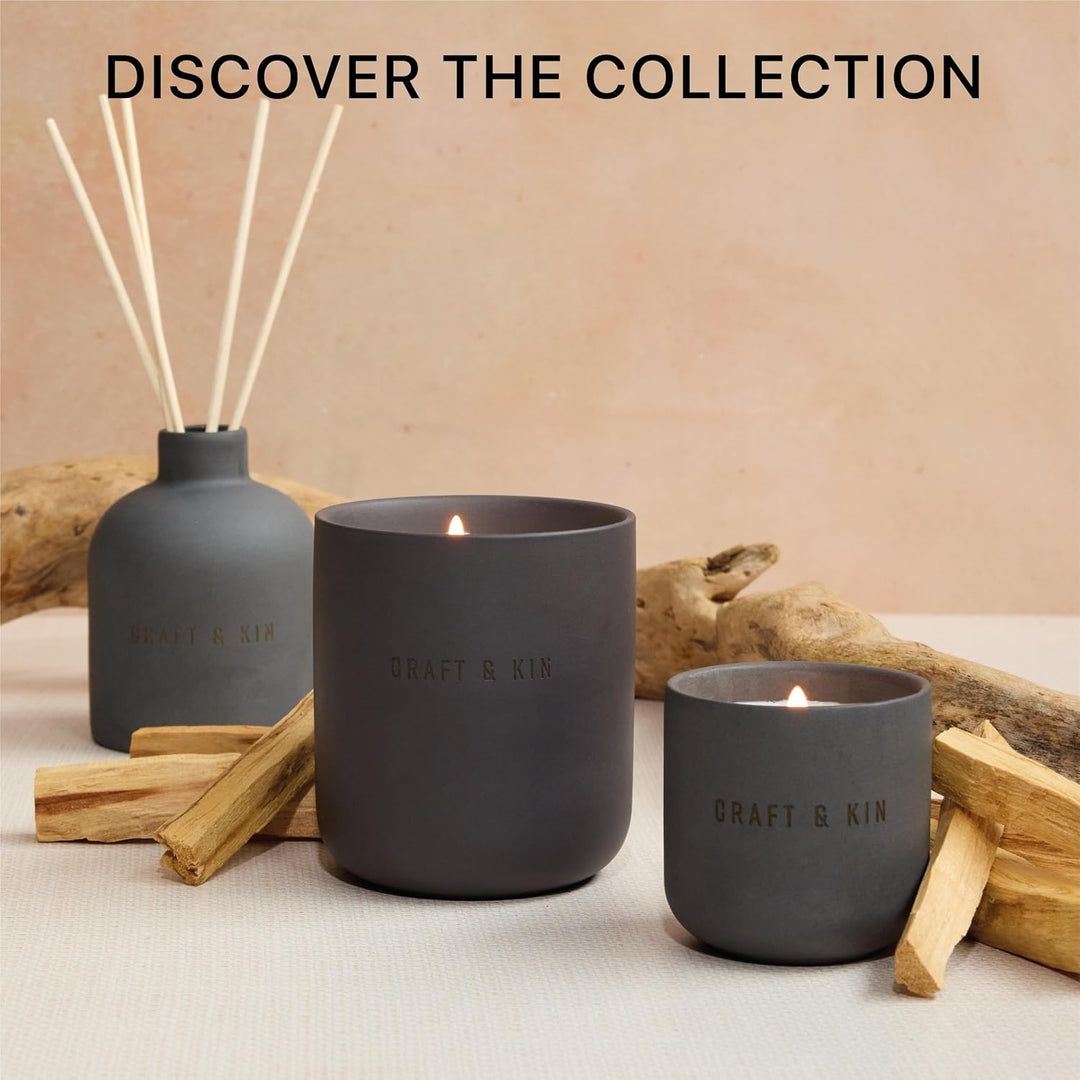 Earthenware Candle - Santal Woods