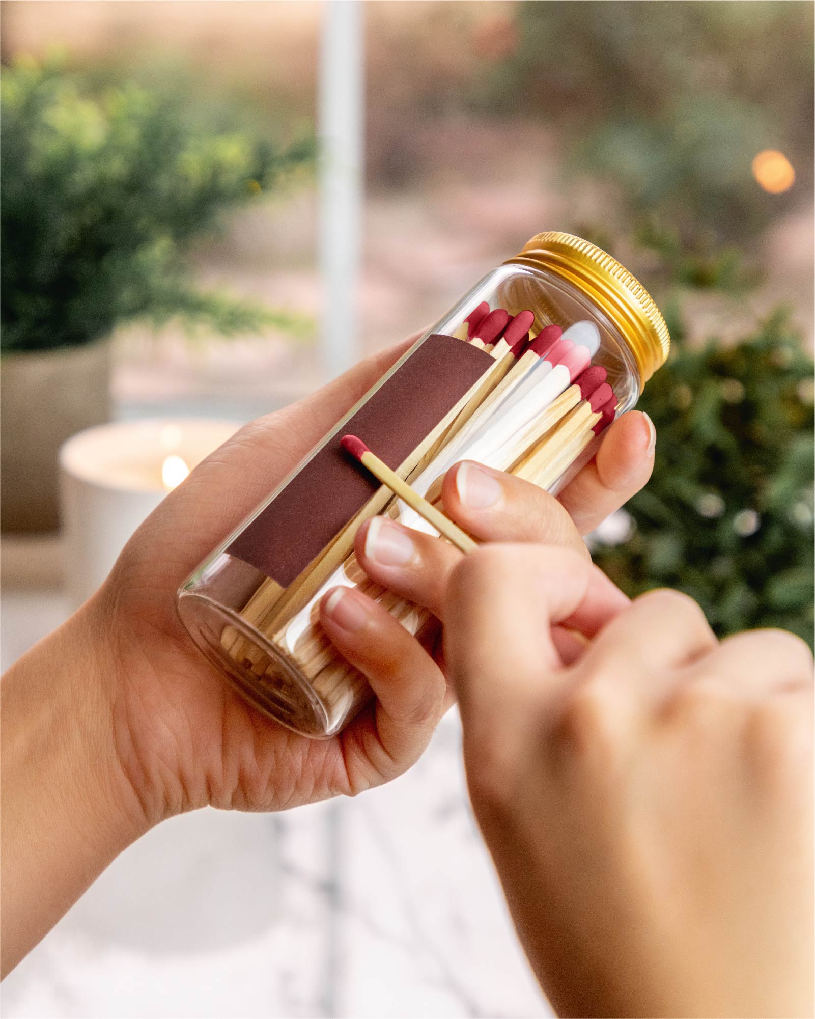 Long Matchsticks for Candles 60 Count Craft & Kin